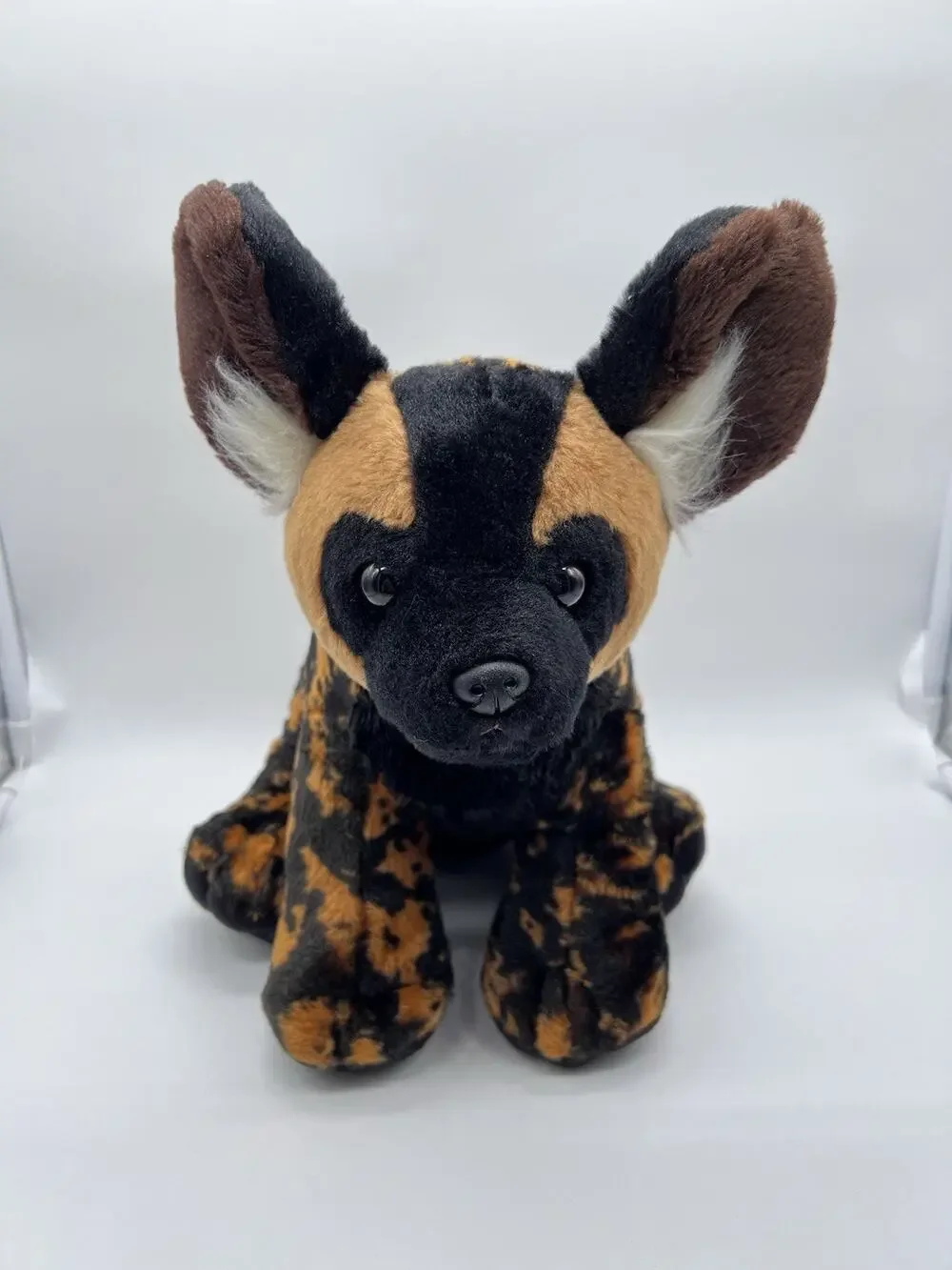 Destination Nation Aurora African Wild Spotted Dog Calico Hyena Plush Realistic
